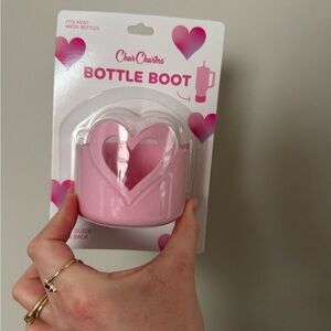 CharCharms Valentine’s 2026 Heart Bottle Boot - Fits Stanley, Owala, Etc NWT